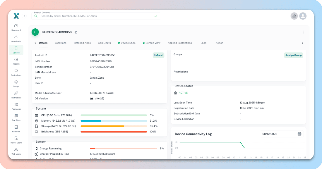Android Device Management Platform | Secure & Scalable Control – FieldX
